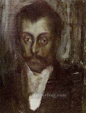 パブロ・ピカソ Painting - 男の肖像 1895年 パブロ・ピカソ